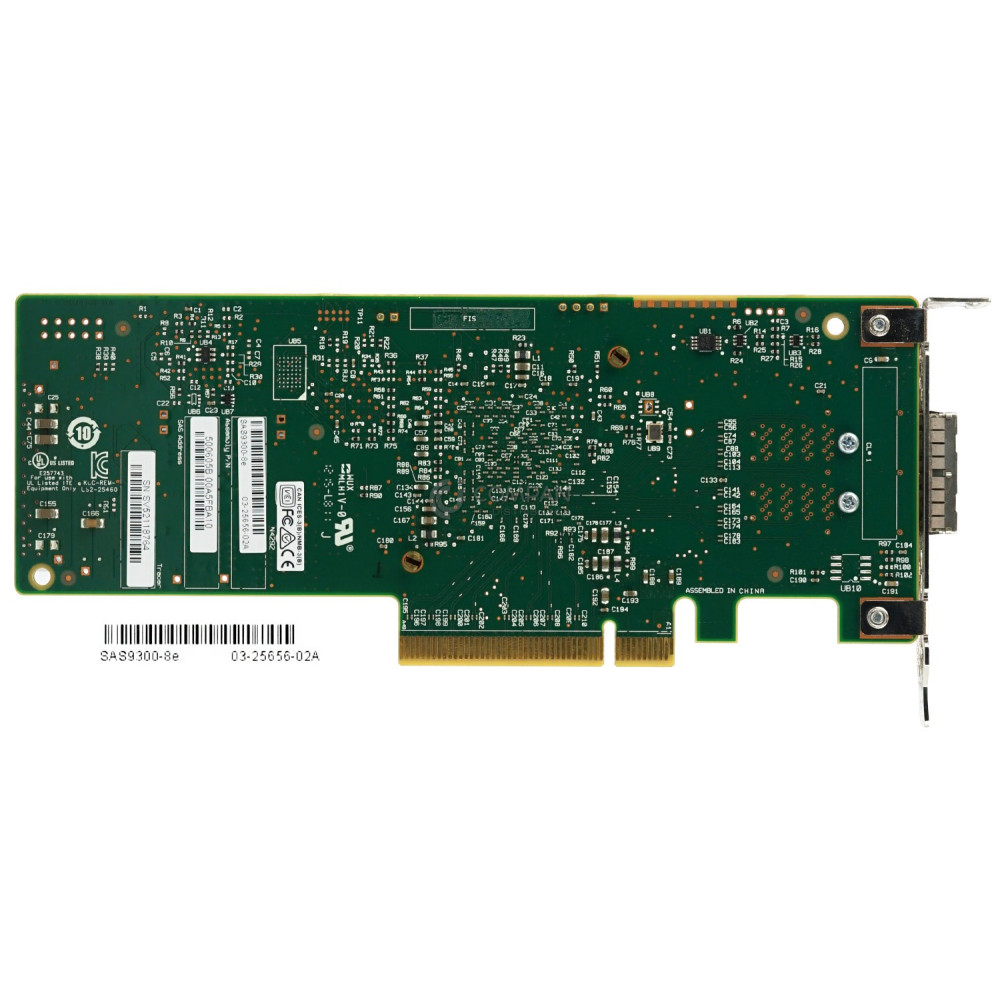 J91FN LP DELL LSI 9300-8E DUAL PORT 12G SAS PCI-E 3.0 HOST BUS ADAPTER LP